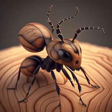 3D модель Pheidole arlequina (STL)